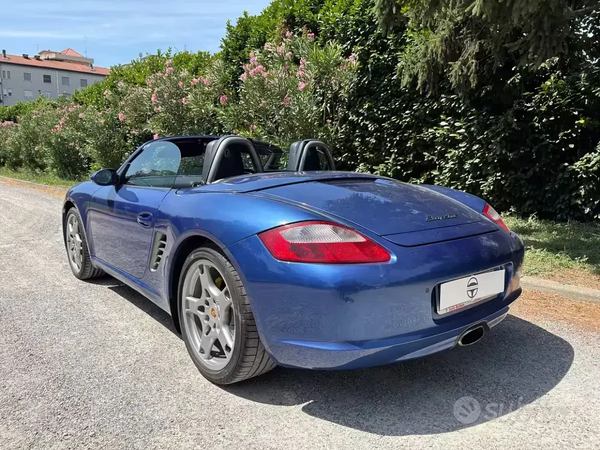 Usata Porsche Boxster 239 CV (175 kW) 2005 Blu/azzurro Cabrio