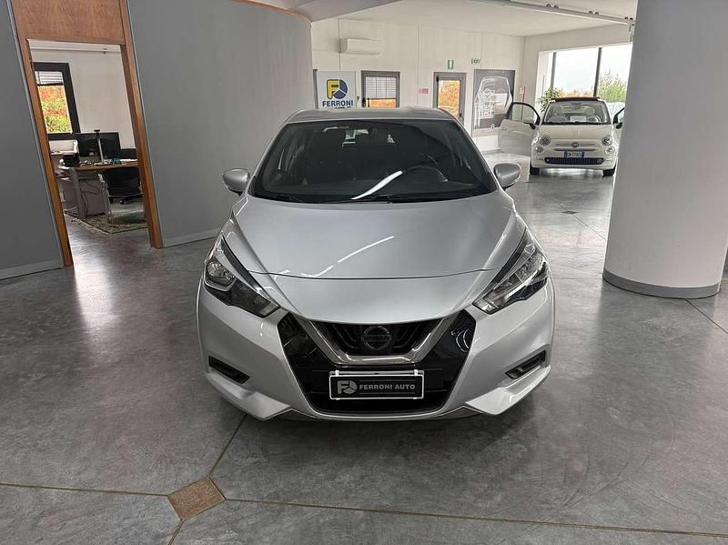 Usata Nissan Micra Visia 71 CV (52 kW) 2018 Argento Utilitaria
