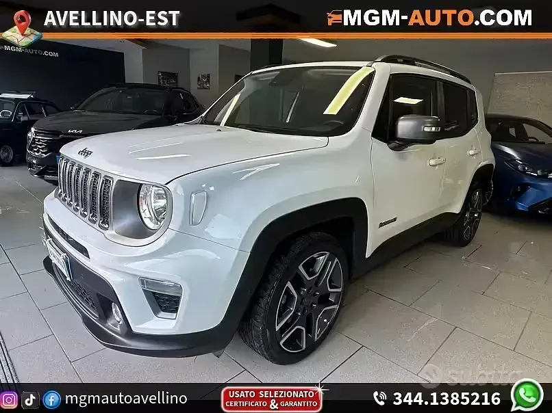 Usata Jeep Renegade Limited 120 CV (88 kW) 2018 Bianco SUV