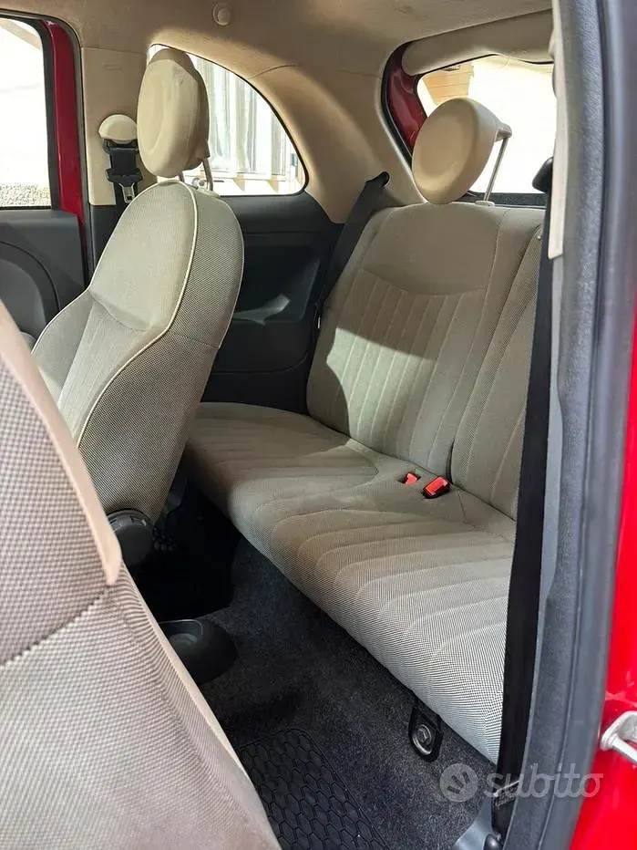 Usata Fiat 500 69 CV (50 kW) 2007 Rosso Utilitaria