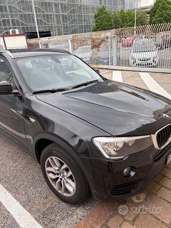 Usata BMW X3 150 CV (110 kW) 2016 Nero SUV