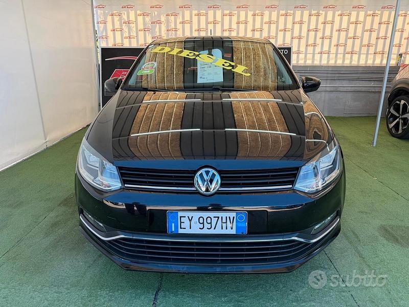 Usata VW Polo 75 CV (55 kW) 2015 Nero Berlina