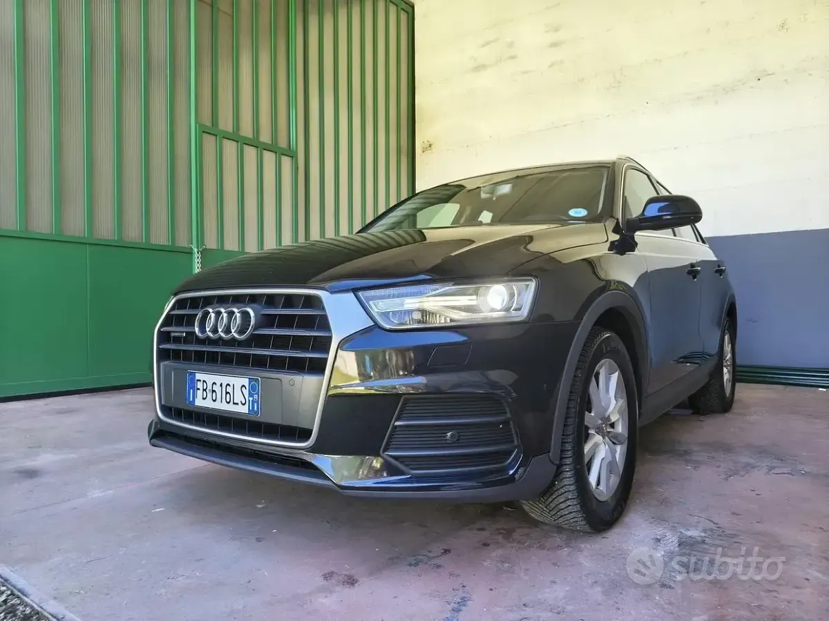 Usata Audi Q3 Sport 150 CV (110 kW) 2015 Nero SUV