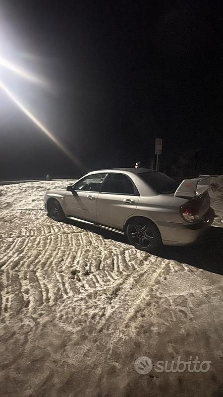 Usata Subaru WRX STI 230 CV (169 kW) 2006 Grigio Berlina
