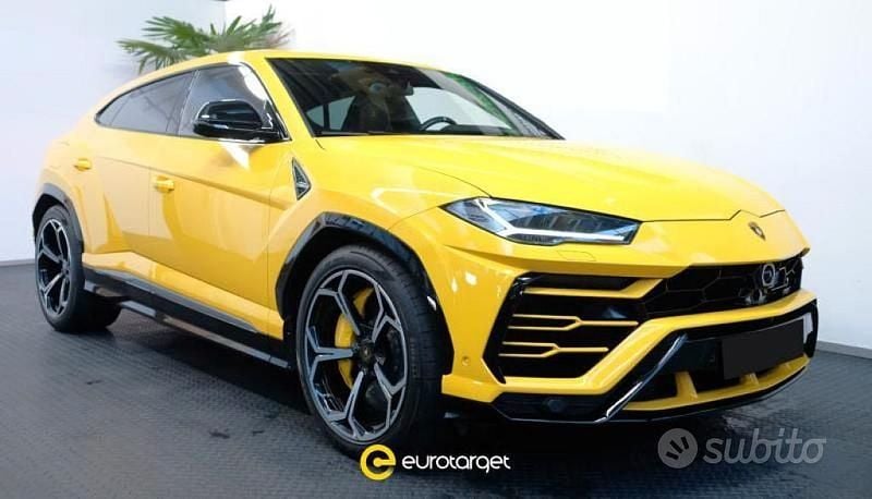 Usata Lamborghini Urus 650 CV (478 kW) 2019 Giallo metallizzato SUV