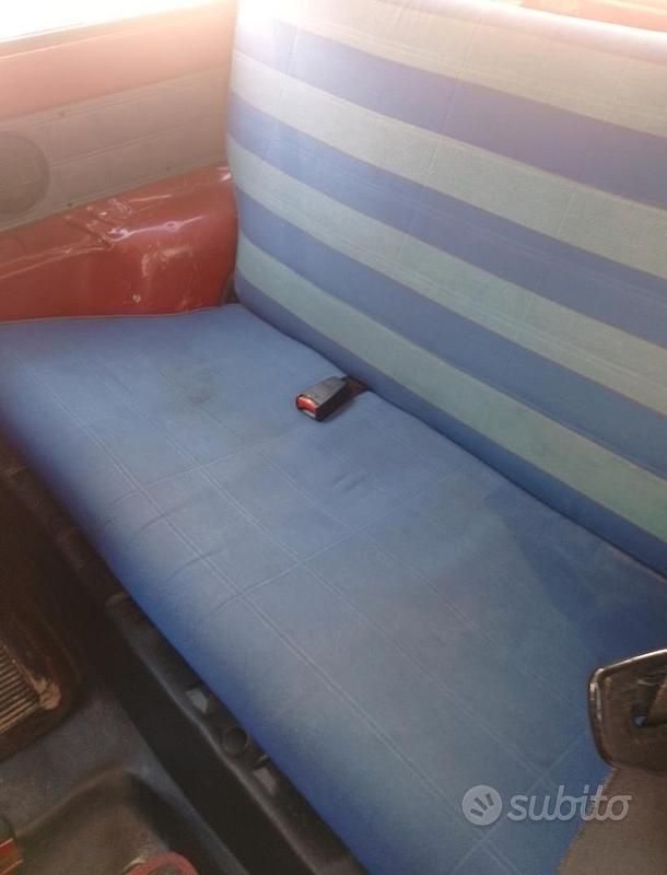 Usata Fiat Panda 1998 Rosso Utilitaria