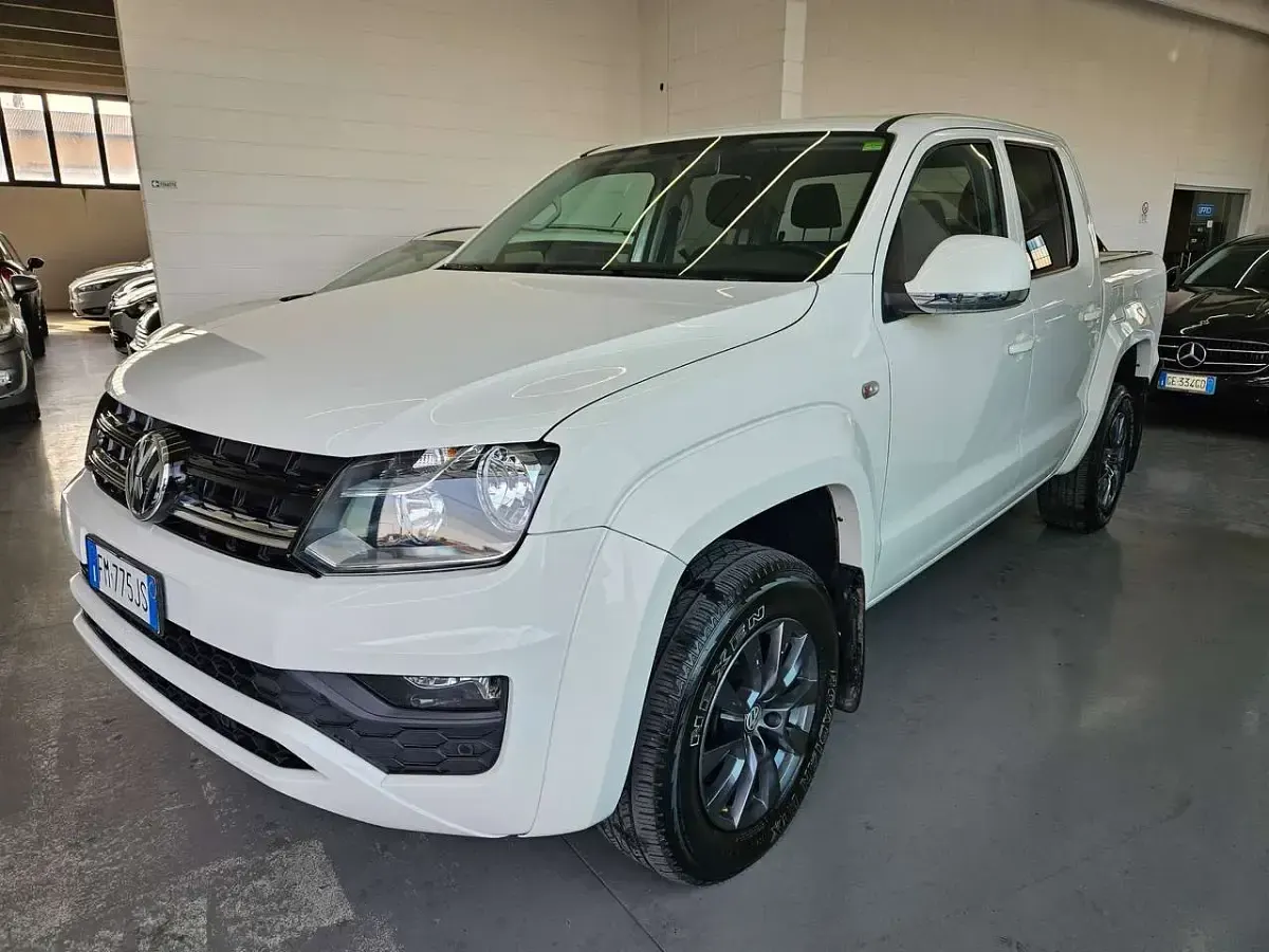 Usata VW Amarok Comfortline 204 CV (150 kW) 2017 Bianco Pick-up