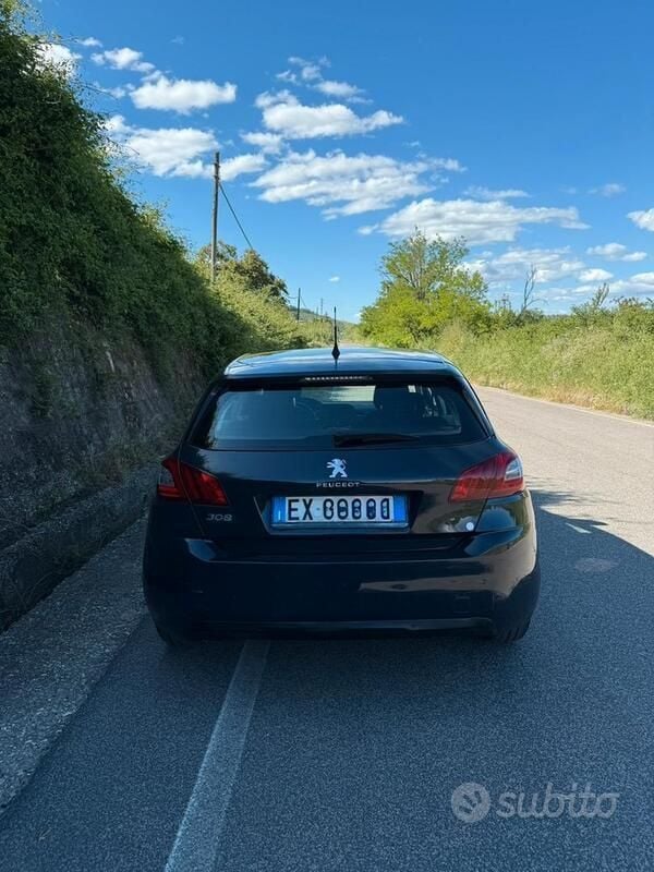 Usata Peugeot 308 Access 92 CV (67 kW) 2014 Blu Station wagon