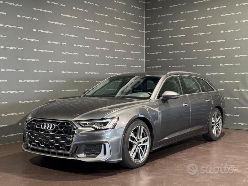 Grigio scuro Usata 2023 Audi A6 S-Line Station wagon | 49.500 € (Cara) - Immagine 1/4