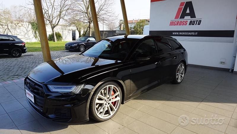 Usata Audi S6 Ambiente 344 CV (253 kW) 2021 Nero Station wagon