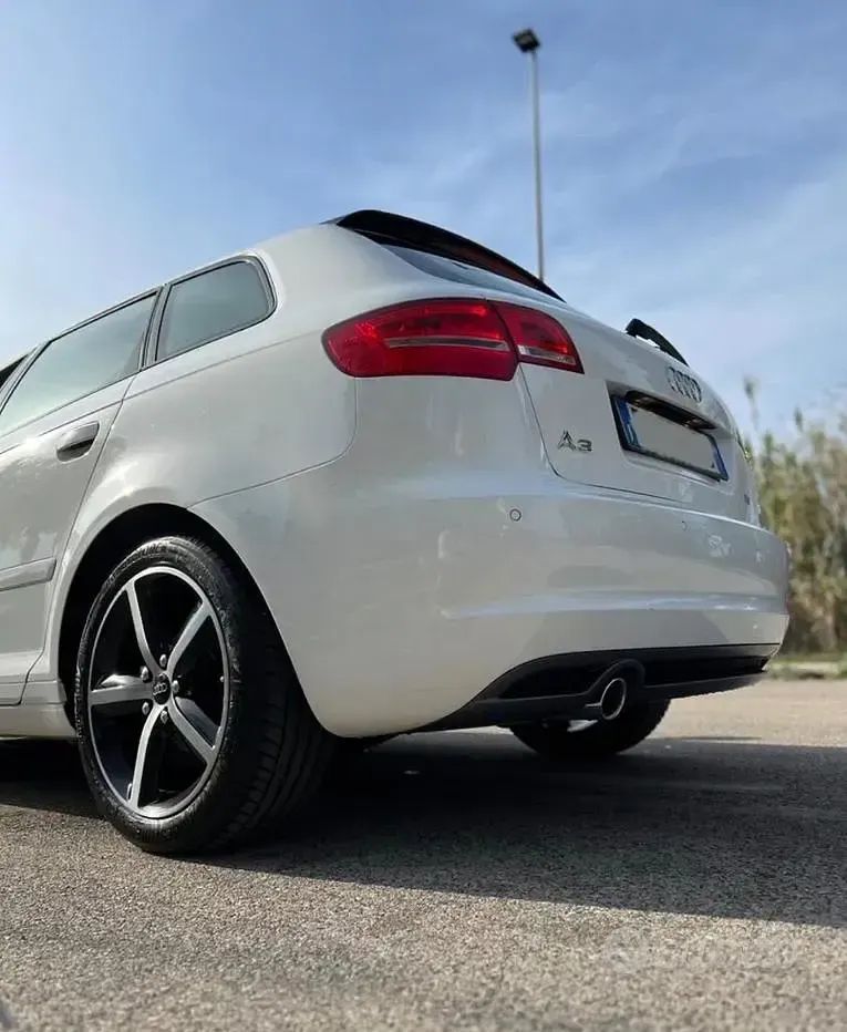 Usata Audi A3 S-Line 102 CV (75 kW) 2012 Bianco Utilitaria