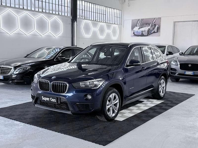 Begagnad BMW X1 xLine 190 HK (139 kW) 2016 Blå SUV