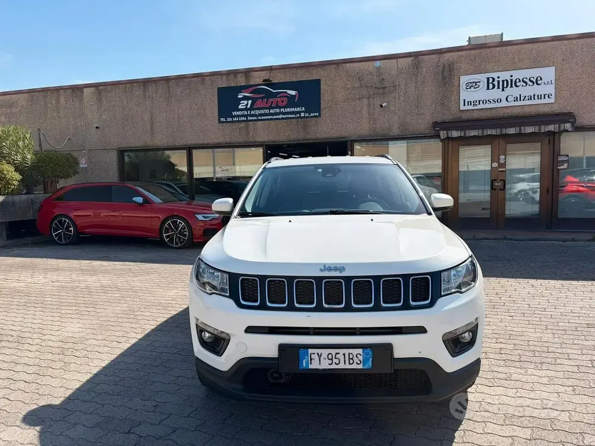 Usata Jeep Compass 140 CV (102 kW) 2019 Bianco SUV