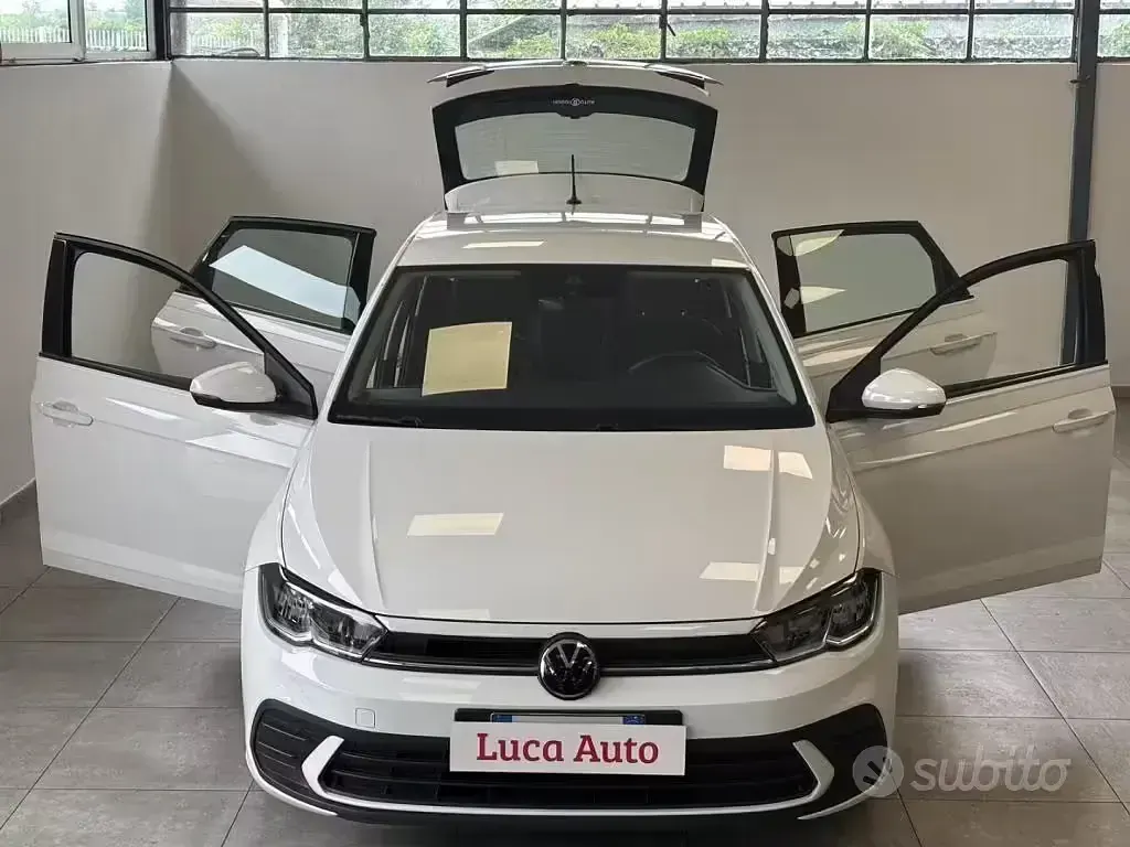 Usata VW Polo 95 CV (69 kW) 2023 Bianco Utilitaria