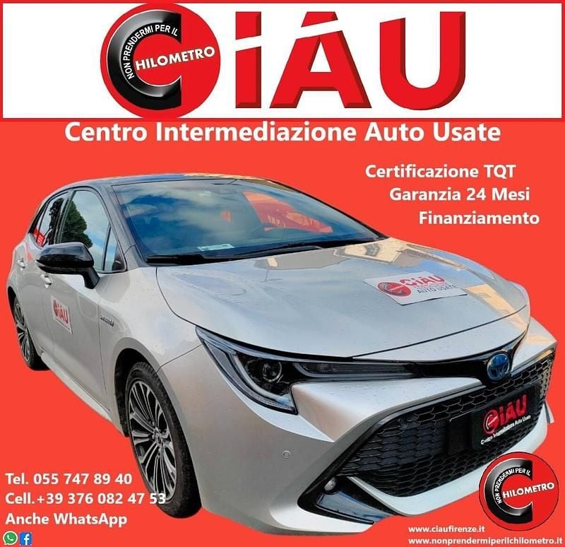 Usata Toyota Corolla Style 98 CV (72 kW) 2019 Grigio Berlina