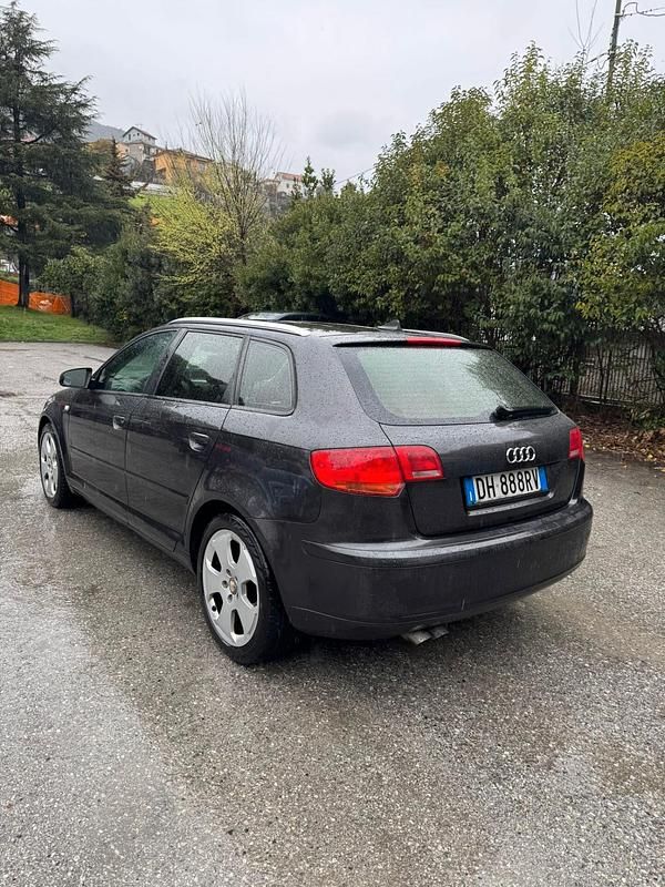 Usata Audi A3 Ambition 140 CV (102 kW) 2007 Nero Utilitaria