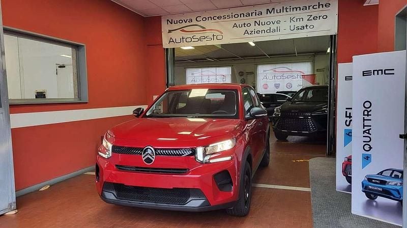 Nuova Citroën C3 PureTech 101 CV (74 kW) 2026 Rosso Berlina