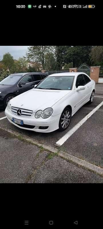 Usata Mercedes CLK220 Elegance 150 CV (110 kW) 2006 Bianco Coupé