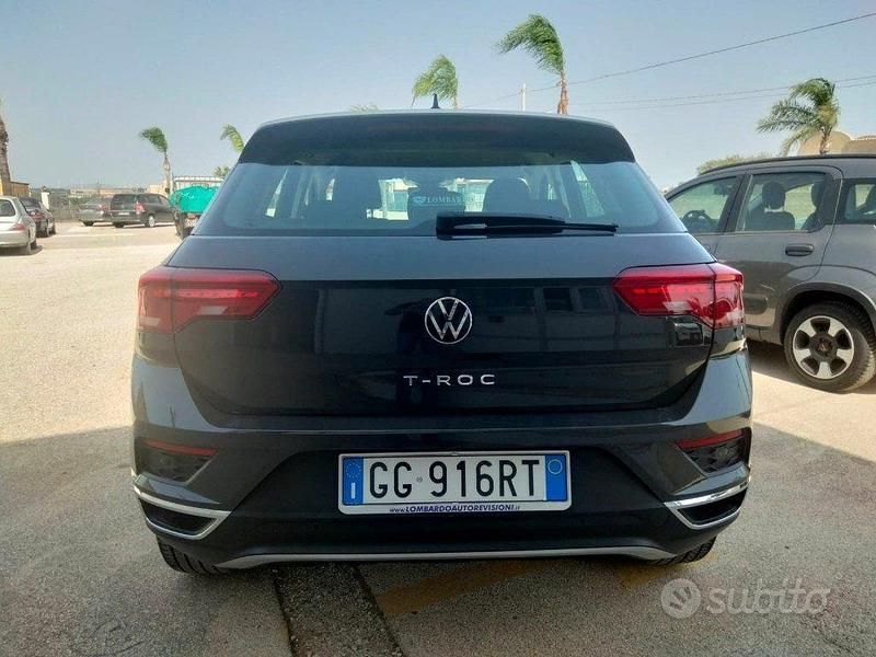 Usata VW T-Roc Style 110 CV (80 kW) 2021 Grigio SUV