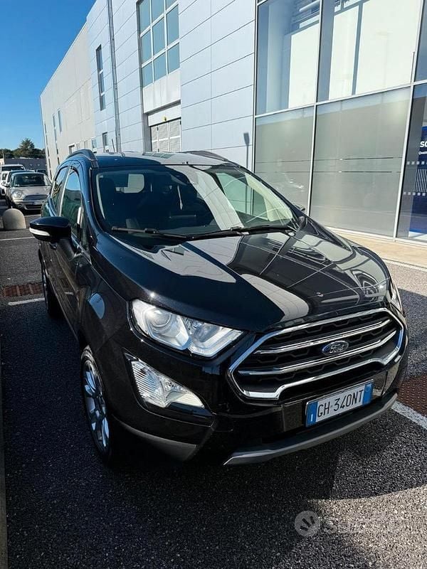 Usata Ford Ecosport Titanium 125 CV (91 kW) 2021 Nero SUV