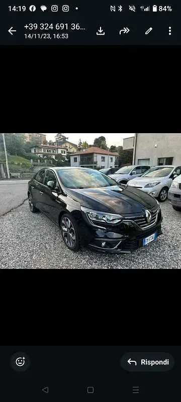 Usata Renault Mégane IV Zen 110 CV (80 kW) 2018 Berlina