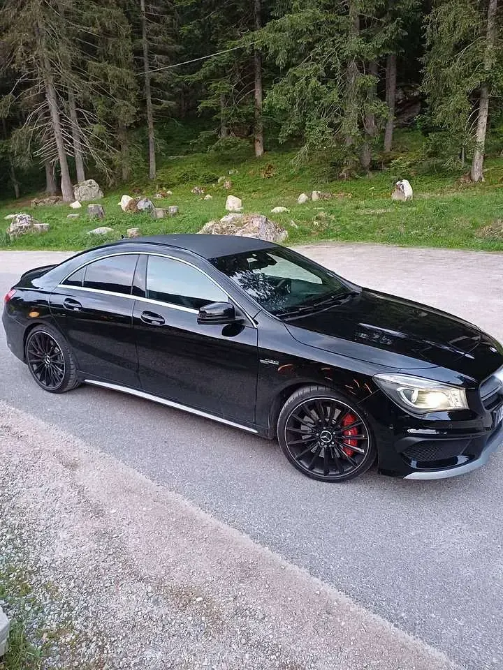 Usata Mercedes CLA45 AMG AMG 381 CV (280 kW) 2016 Nero