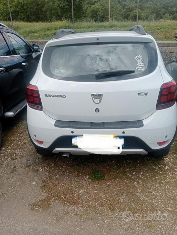 Usata Dacia Sandero Stepway 90 CV (66 kW) 2018 Bianco SUV