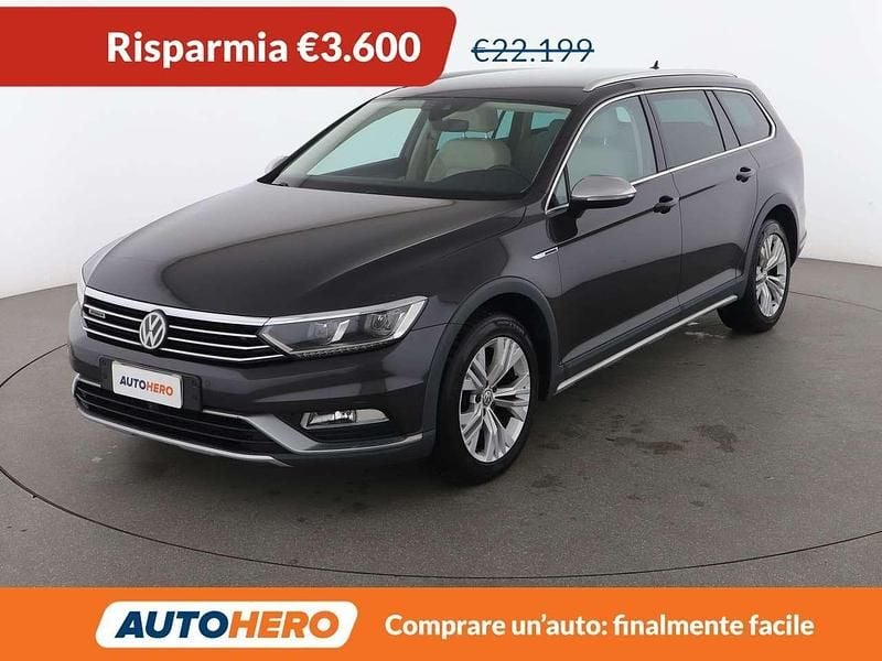 Usata VW Passat Alltrack 190 CV (139 kW) 2018 Grigio Station wagon