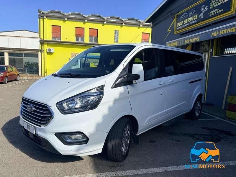 Usata Ford Tourneo Custom Titanium 131 CV (96 kW) 2019 Bianco Furgone