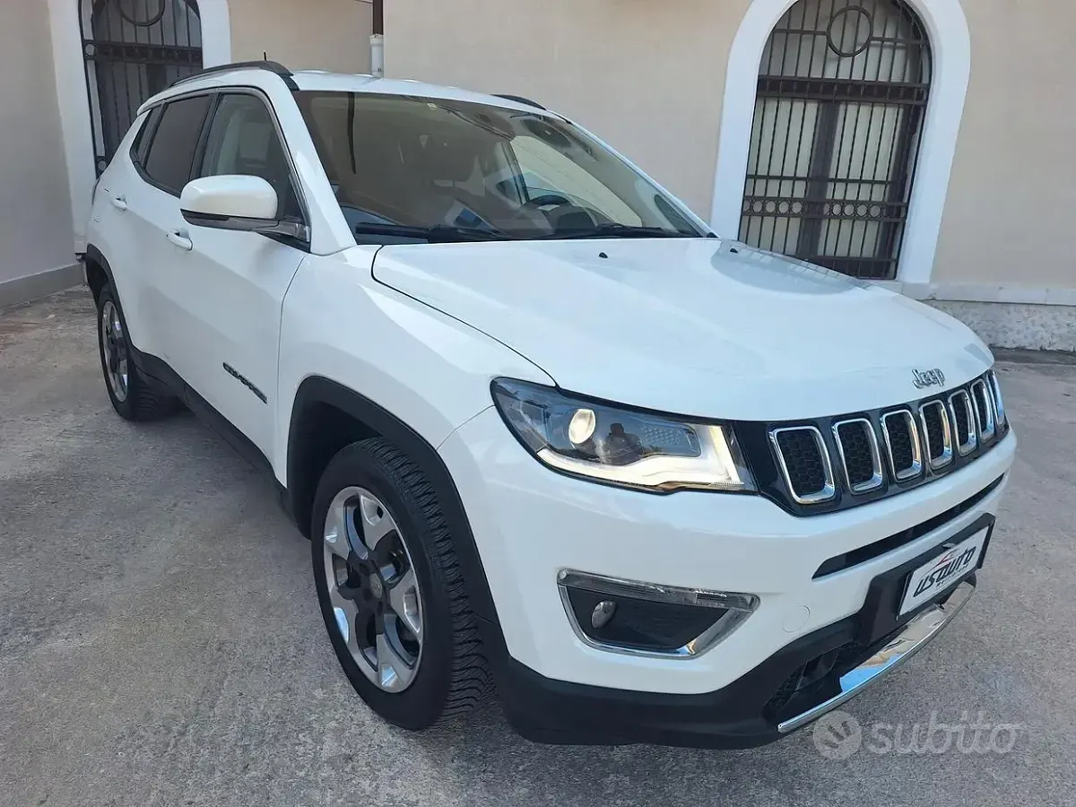 Usata Jeep Compass Limited 120 CV (88 kW) 2017 Bianco SUV