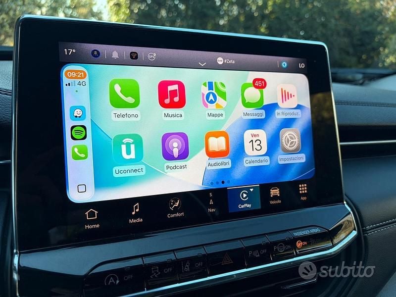 Usata Jeep Compass Limited 130 CV (95 kW) 2021 Verde SUV