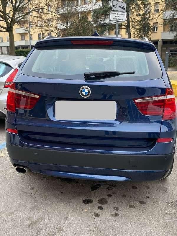 Usata BMW X3 184 CV (135 kW) 2010 Blu/azzurro SUV