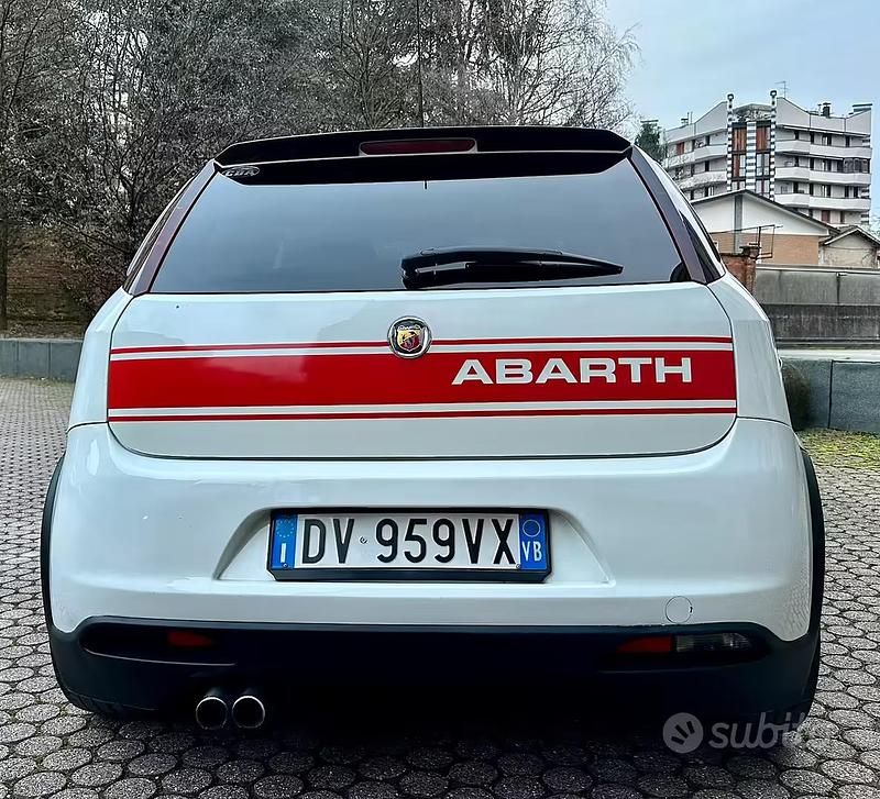 Usata Fiat Grande Punto Abarth 2009 Bianco Utilitaria