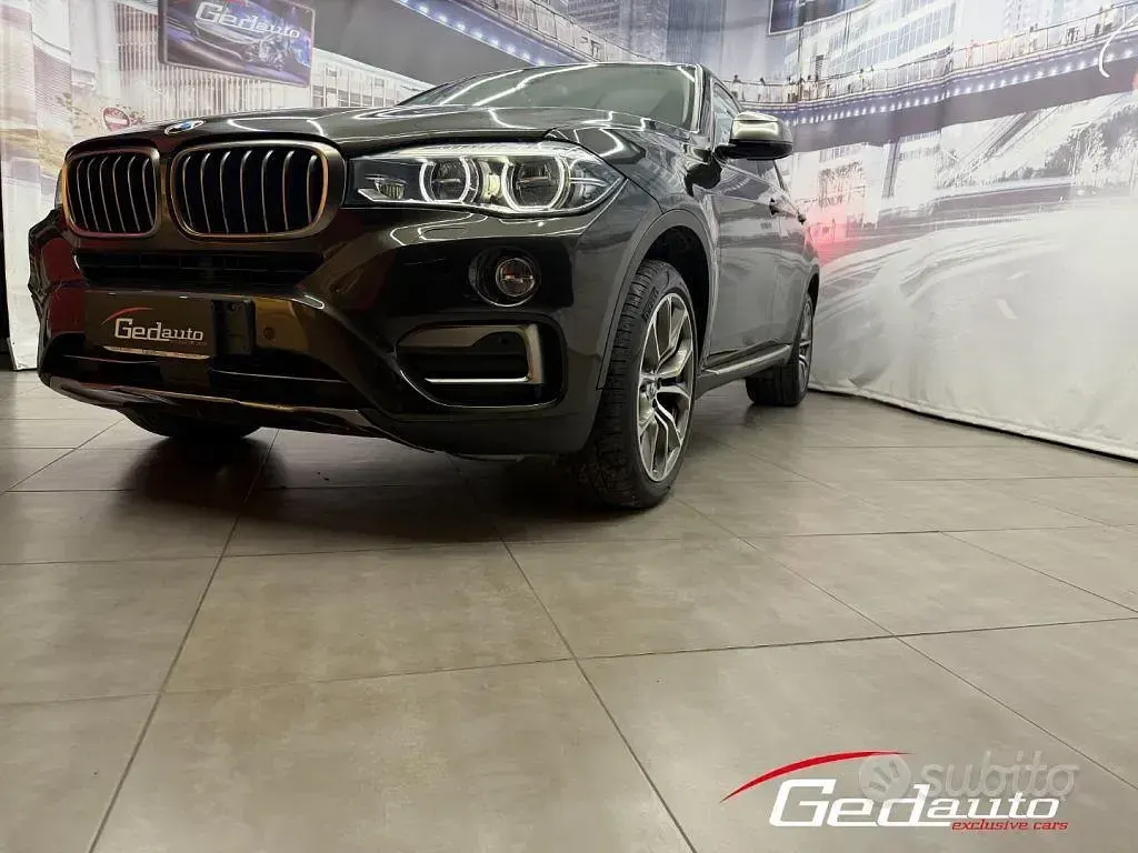 Usata BMW X6 Sport Line 258 CV (189 kW) 2017 Grigio SUV