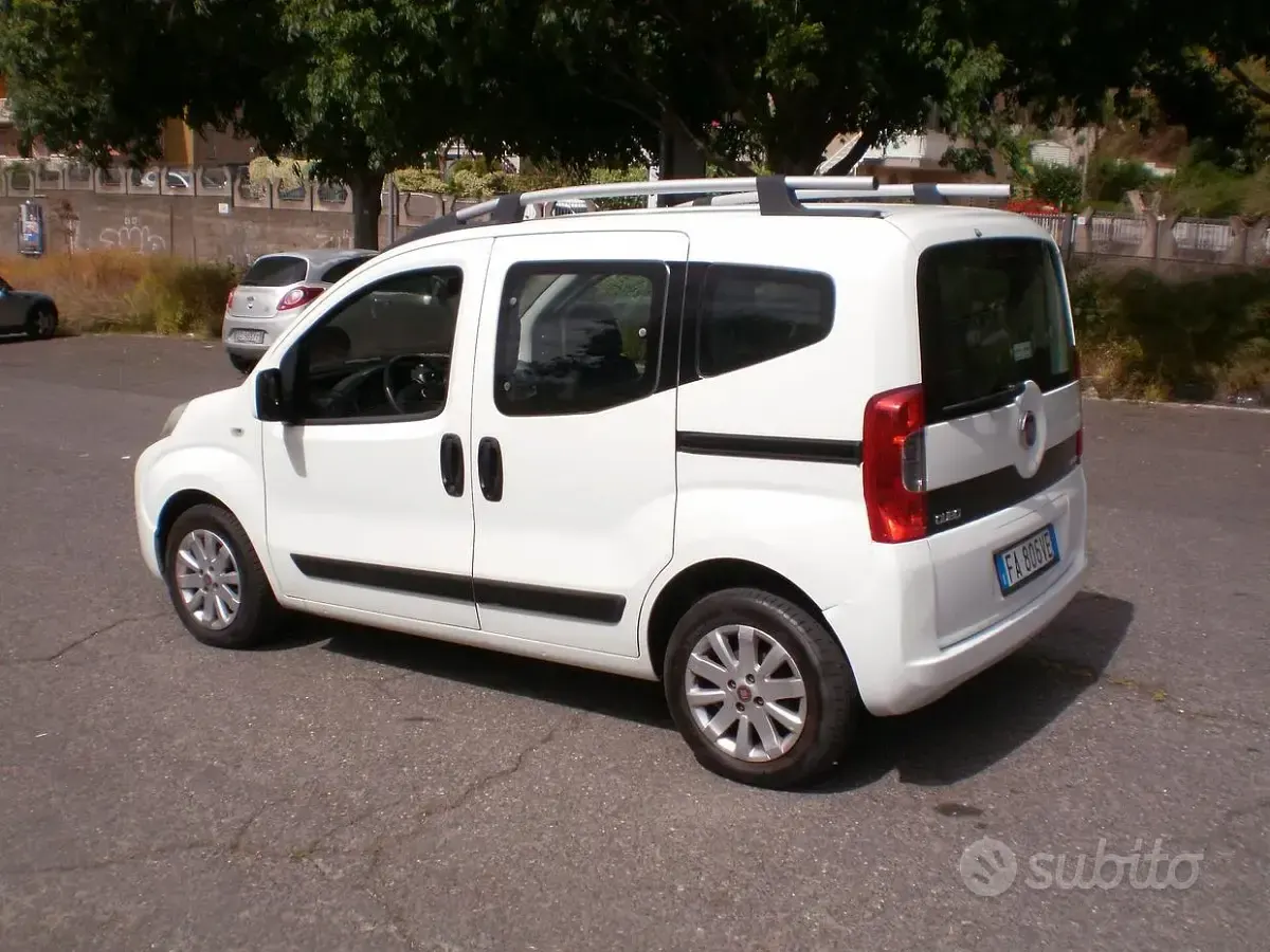Usata Fiat Qubo Dynamic 95 CV (69 kW) 2015 Bianco Monovolume
