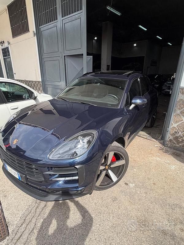 Usata Porsche Macan 245 CV (180 kW) 2020 Blu SUV