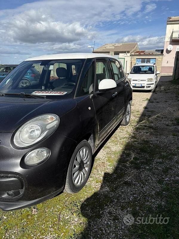 Usata Fiat 500L 85 CV (62 kW) 2016 Verde Monovolume