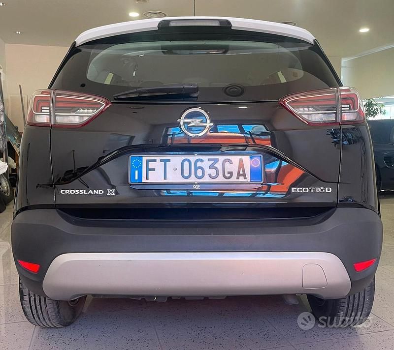 Usata Opel Crossland X Innovation 102 CV (75 kW) 2019 Nero SUV