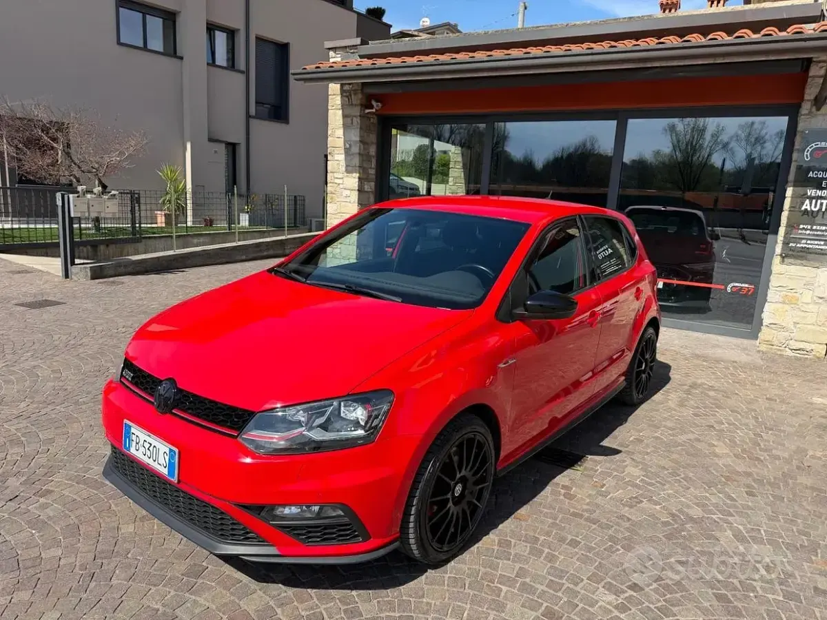 Usata VW Polo GTI 192 CV (141 kW) 2015 Rosso Berlina