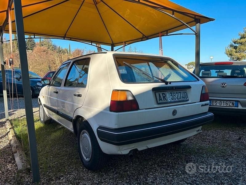 Usata VW Golf II 54 CV (39 kW) 1989 Bianco Utilitaria