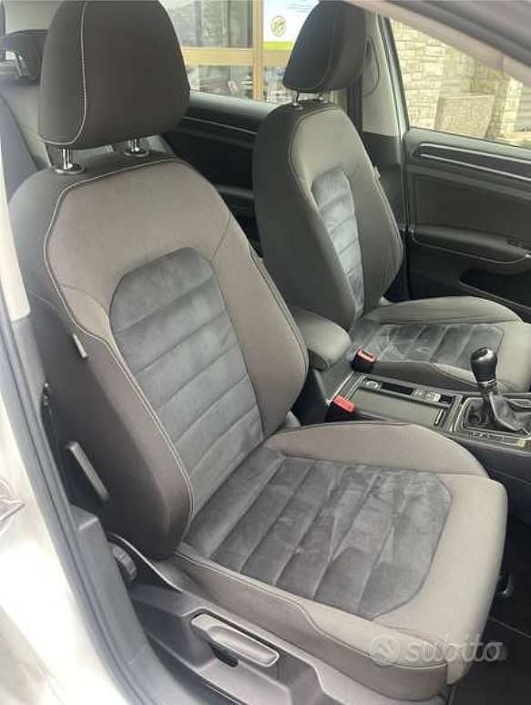 Usata VW Golf VII 110 CV (80 kW) 2014 Bianco Berlina