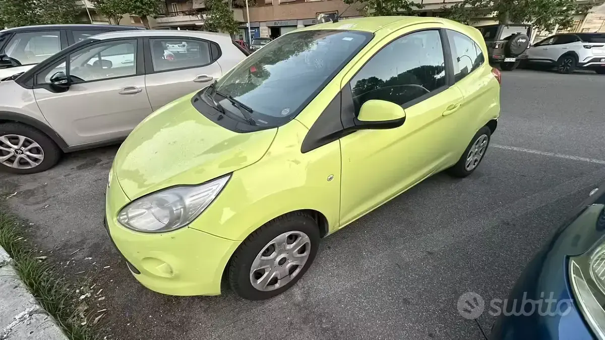 Usata Ford Ka 69 CV (50 kW) 2012 Verde Utilitaria