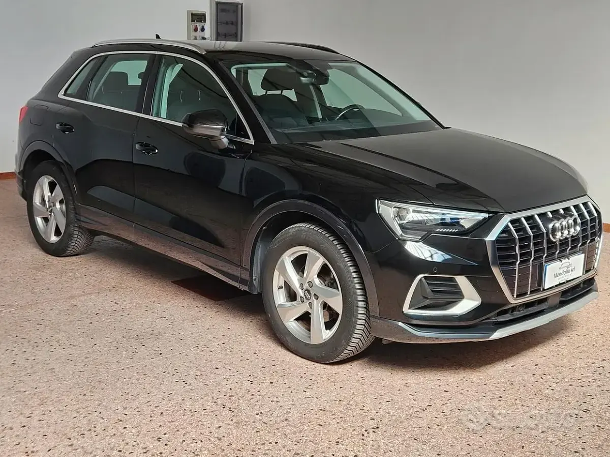 Usata Audi Q3 Advanced 150 CV (110 kW) 2020 Nero SUV