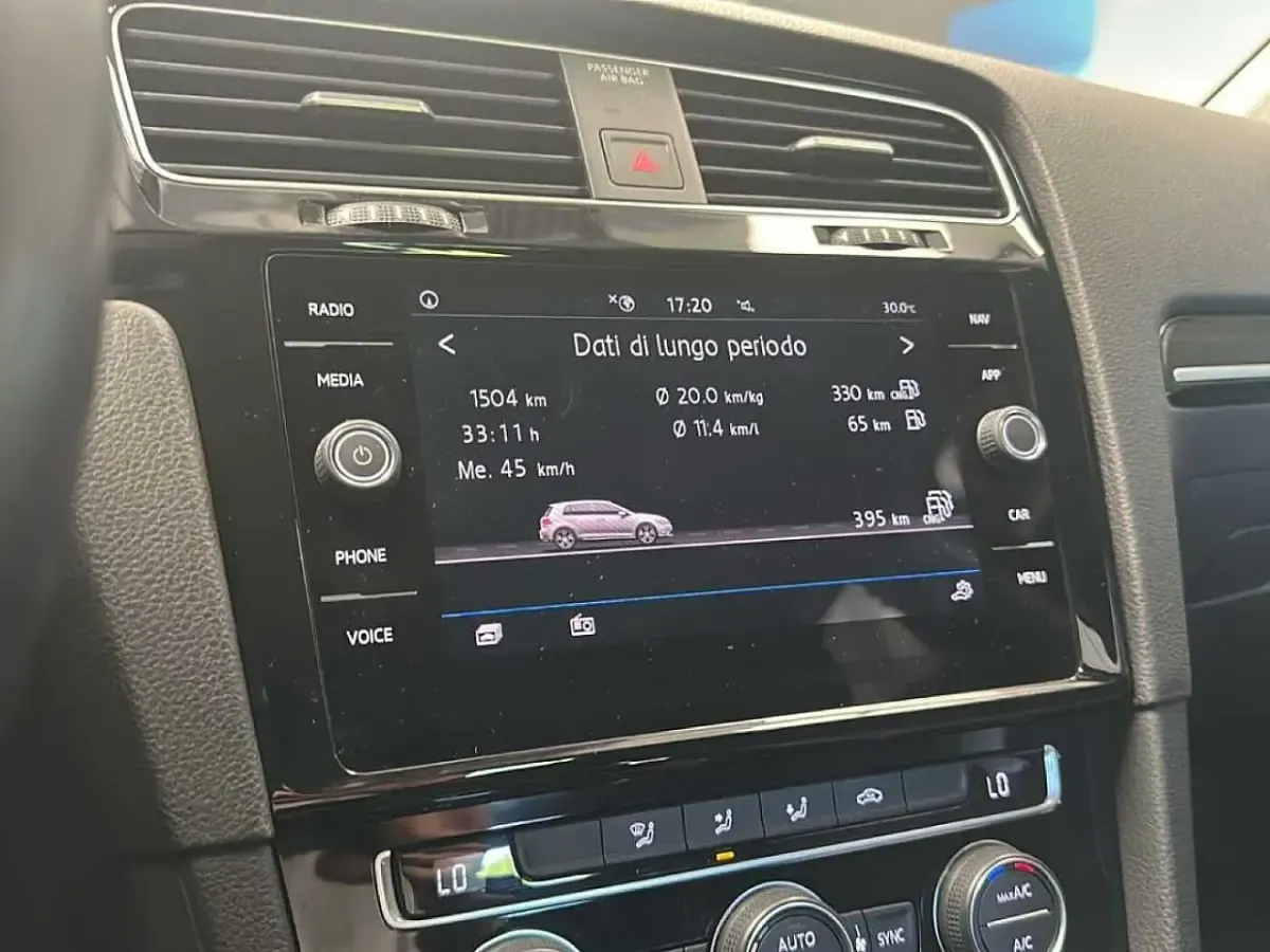 Usata VW Golf VII Business 131 CV (96 kW) 2019 Grigio Berlina