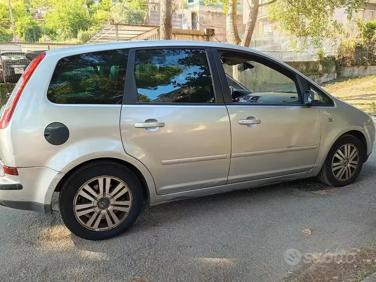 Usata Ford C-MAX Ghia 116 CV (85 kW) 2006 Grigio Monovolume