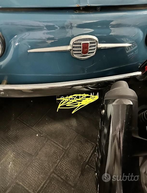 Usata Fiat 500 1960 Blu Utilitaria