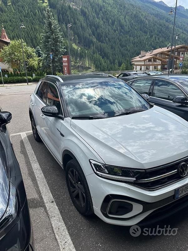 Usata VW T-Roc 110 CV (80 kW) 2023 Bianco SUV