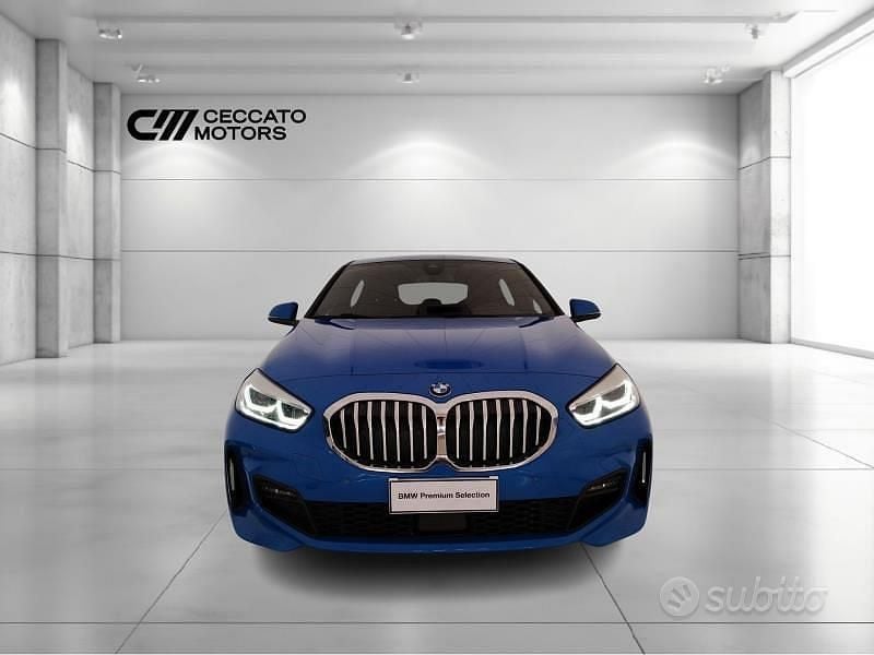 Usata BMW 116 M Sport 116 CV (85 kW) 2022 Blu Utilitaria