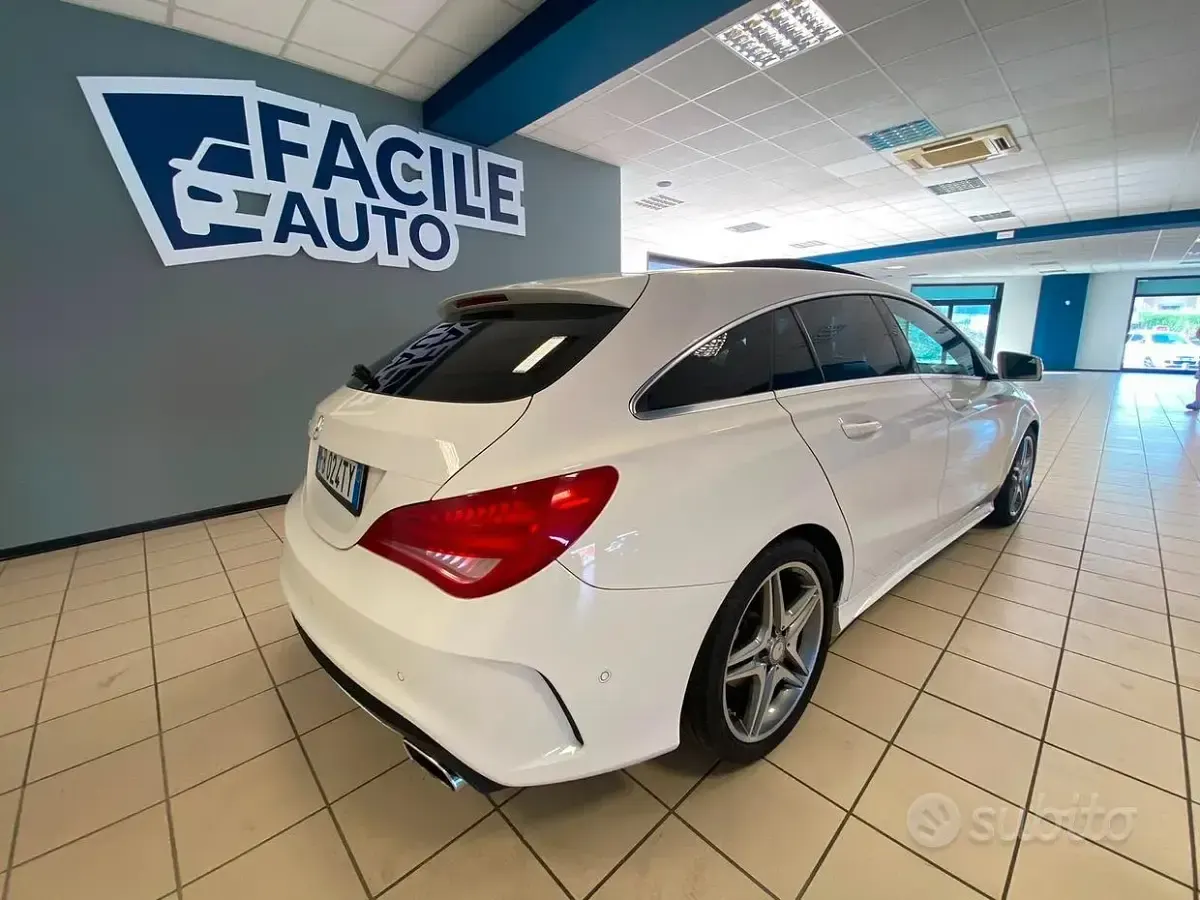 Usata Mercedes CLA200 Premium 177 CV (130 kW) 2016 Bianco Coupé