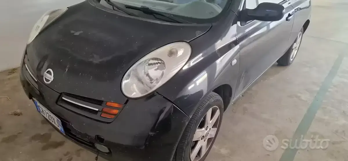 Usata Nissan Micra 88 CV (64 kW) 2003 Nero Utilitaria